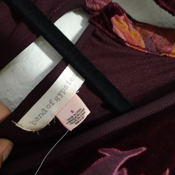 NWT Band of Gypsies Mini Choker Dress - Picture 4 of 7